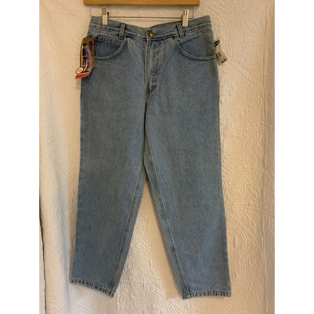Vtg Boy's Bugle Boy Jeans Sz 30 Husky Relaxed Leg Easy Fit Denim